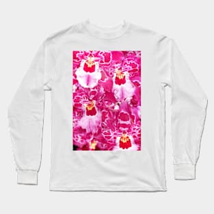 Pink Orchids Long Sleeve T-Shirt